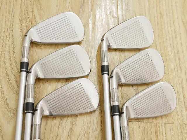 Iron set : Taylormade : ชุดเหล็ก Taylormade M6 (ออกปี 2019 Japan Spec) มีเหล็ก 5-Pw (6 ชิ้น) ก้านกราไฟต์ Mitsubishi FUBUKI TM6 Flex S