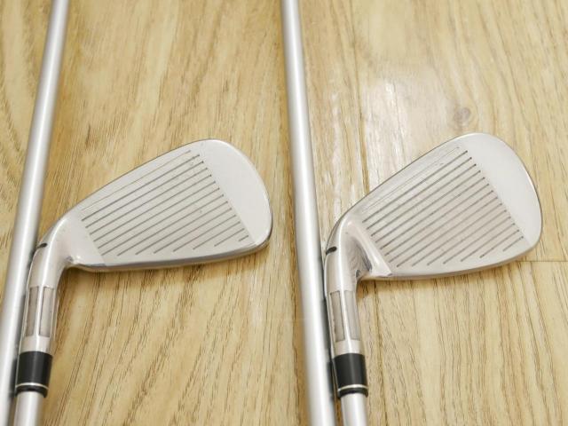 Iron set : Taylormade : ชุดเหล็ก Taylormade M6 (ออกปี 2019 Japan Spec) มีเหล็ก 5-Pw (6 ชิ้น) ก้านกราไฟต์ Mitsubishi FUBUKI TM6 Flex S