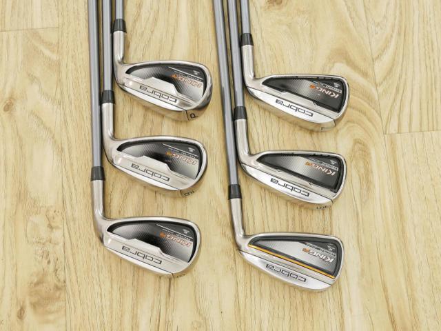 Iron set : Other Brand : ชุดเหล็ก Cobra King F6 มีเหล็ก 5-Pw (6 ชิ้น) ก้านกราไฟต์ Flex S