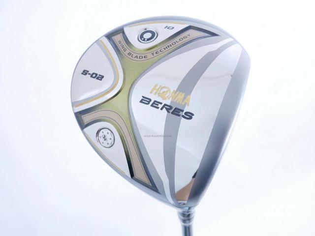 Driver : Honma : ไดรเวอร์ Honma Beres S-02 (460cc.) Loft 10 ก้าน ARMRQ 6 (49) Flex R (2 ดาว)