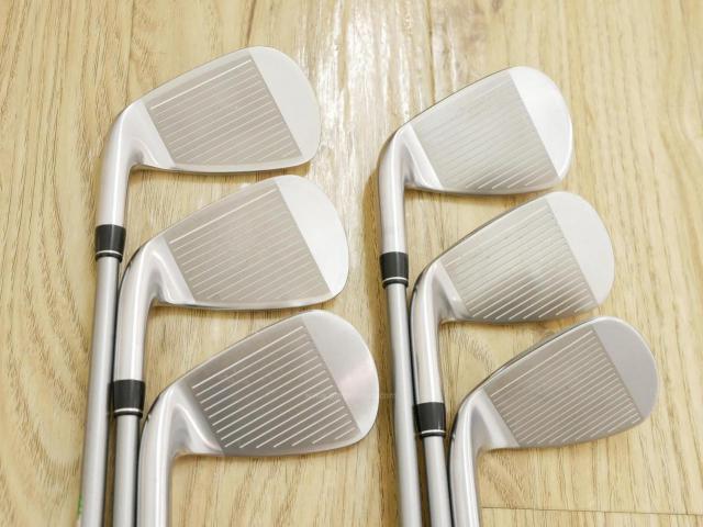 Iron set : PRGR : ชุดเหล็ก PRGR RS Titanium Face (ออกปี 2017 ตีไกล) มีเหล็ก 6-Pw,Aw (6 ชิ้น) ก้านกราไฟต์ M-40 (Flex SR)