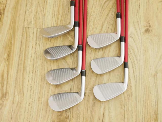 Iron set : Yonex : ชุดเหล็ก Yonex E-Zone XPG (รุ่นปี 2017 หน้าเด้ง ตีไกลมากๆ) มีเหล็ก 5-Pw,Aw (7 ชิ้น) ก้านกราไฟต์ Flex R