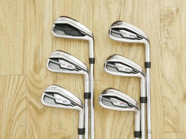 Iron set : Callaway : ชุดเหล็ก Callaway XR Pro มีเหล็ก 5-Pw (6 ชิ้น) ก้านเหล็ก Memphis 10 Flex SR