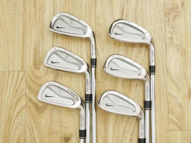 Iron set : Other Brand : ชุดเหล็ก Nike Pro Combo (Ti-Face) มีเหล็ก 5-Pw (6 ชิ้น) ก้านเหล็ก NS Pro 950 Flex R