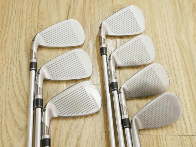 Iron set : Taylormade : ชุดเหล็ก Taylormade Stealth (ออกปี 2022 Japan Spec.) มีเหล็ก 6-Pw,Aw,Sw (7 ชิ้น) ก้านเหล็ก KBS Max MT 85 Flex S