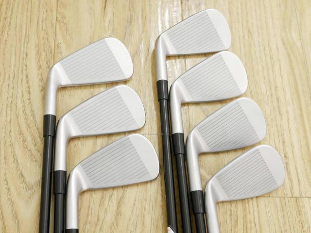 Iron set : Taylormade : ชุดเหล็ก Taylormade P790 (ตัวท้อปสุด ล่าสุด ปี 2023 Japan Spec.) มีเหล็ก 4-Pw (7 ชิ้น) ก้านกราไฟต์ Mitsubishi MMT 65 Flex R