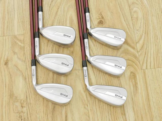 Iron set : Ping : ชุดเหล็ก Ping G700 (ปี 2019 Japan Spec. ใบใหญ่ ง่ายที่สุด ไกลที่สุดของ Ping) มีเหล็ก 5-Pw (6 ชิ้น) ก้านกราไฟต์ Mitsubishi FUBUKI Flex R