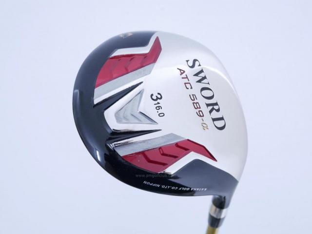 Fairway Wood : Katana : หัวไม้ 3 Katana Sword ATC-589a (ปี 2015) Loft 16 ก้าน Speeder 589 Flex R