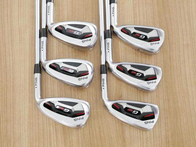 Iron set : Ping : ชุดเหล็ก Ping G410 (รุ่นปี 2019 Japan Spec. ใบใหญ่ ง่าย ไกล) มีเหล็ก 5-Pw (6 ชิ้น) ก้านเหล็ก NS Pro Modus 105 Flex S