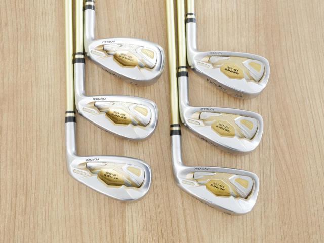 Iron set : Honma : ชุดเหล็ก Honma Beres IS-05 Forged (ปี 2017) มีเหล็ก 6-11 (6 ชิ้น ระยะเทียบเท่า 5-Pw ของรุ่นอื่นๆ) ก้าน ARMRQ ∞ (48) Flex R (2 ดาว)