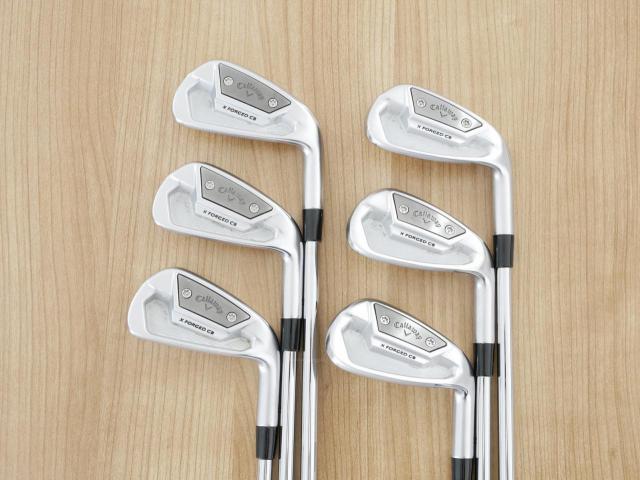 Iron set : Callaway : ชุดเหล็ก Callaway X Forged CB (รุ่นปี 2022) มีเหล็ก 5-Pw (6 ชิ้น) ก้านเหล็ก Dynamic Gold Tour Issue S200