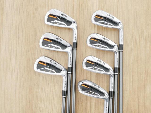 Iron set : Honma : ชุดเหล็ก Honma Tour World TW747P (รุ่นปี 2019) มีเหล็ก 6-11,Sw (7 ชิ้น) ก้านกราไฟต์ Honma Vizard 50 Flex S