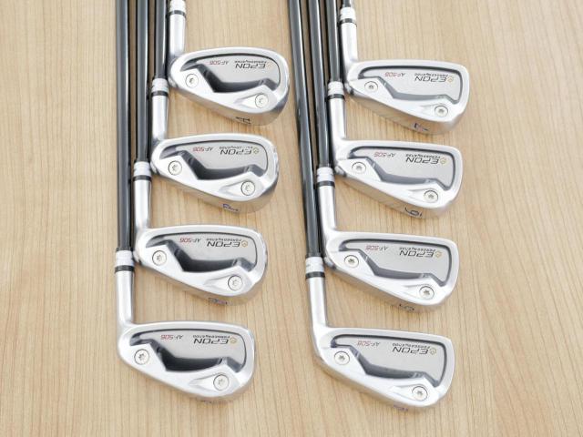 Iron set : Epon : ชุดเหล็ก EPON AF-506 Forged (รุ่นปี 2022) มีเหล็ก 4-Pw,Aw (8 ชิ้น) ก้านกราไฟต์ Mitsubishi Diamana Thump i95 Flex S