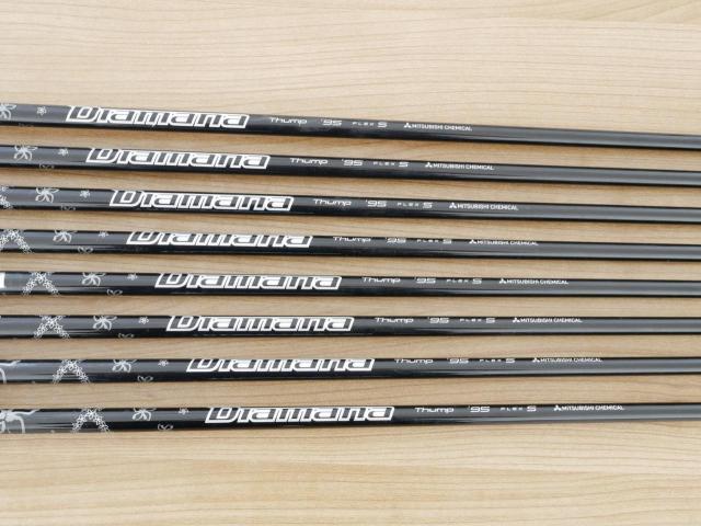 Iron set : Epon : ชุดเหล็ก EPON AF-506 Forged (รุ่นปี 2022) มีเหล็ก 4-Pw,Aw (8 ชิ้น) ก้านกราไฟต์ Mitsubishi Diamana Thump i95 Flex S