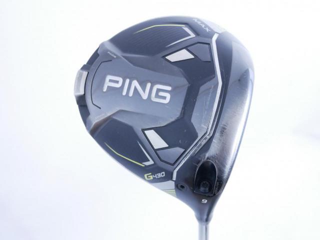 Driver : PING : ไดรเวอร์ Ping G430 Max (รุ่นปี 2023) Loft 9 ก้าน Ping Tour 2.0 65 Flex S