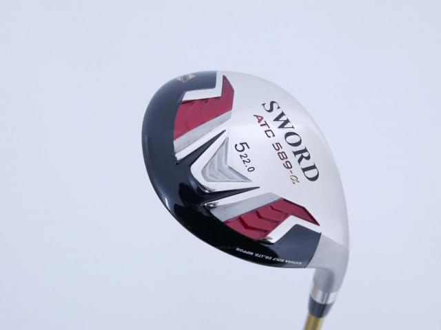 Fairway Wood : Katana : ไม้กระเทย Katana Sword ATC-589a (ปี 2015) Loft 22 ก้าน Speeder 589 Flex R