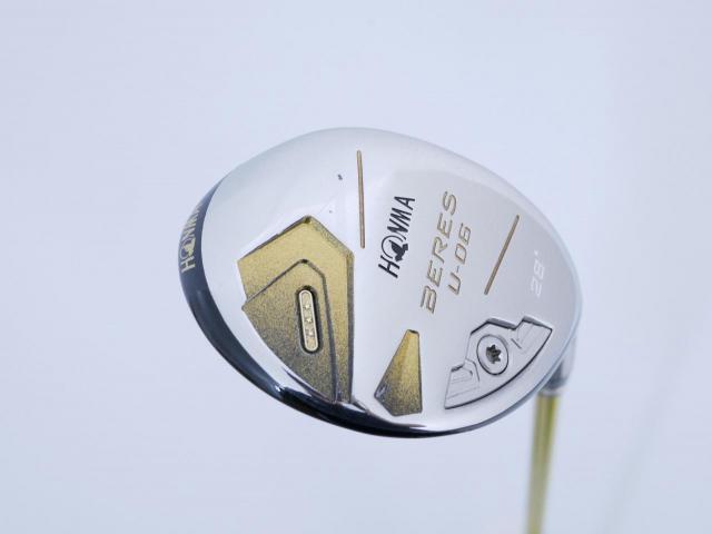 Fairway Wood : Honma : **ก้าน 3 ดาว** ไม้กระเทย Honma Beres U-06 (ปี 2019) Loft 28 ก้าน ARMRQ X (47) Flex R (3 ดาว)