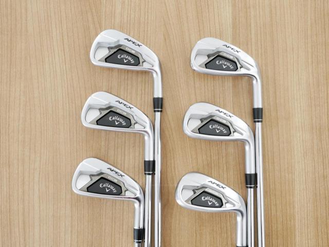 Iron set : Callaway : ชุดเหล็ก Callaway APEX DCB Forged (ปี 2022) มีเหล็ก 5-Pw (6 ชิ้น) ก้านเหล็ก NS Pro ZELOS 7 Flex R