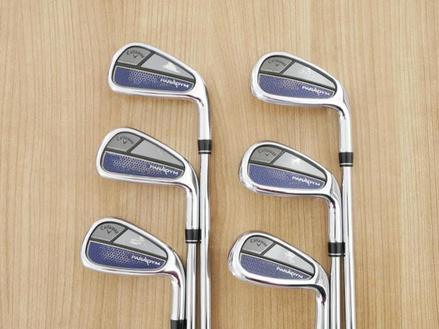 Iron set : Callaway : ชุดเหล็ก Callaway Paradym (ออกปี 2023 Japan Spec.) มีเหล็ก 6-Pw,Aw (6 ชิ้น) ก้านเหล็ก NS Pro 950 NEO Flex S