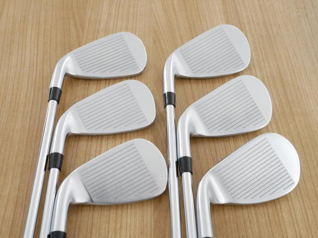 Iron set : Titleist : ชุดเหล็ก Titleist VG3 Type D Forged (ปี 2017 Japan Spec. ตีง่ายและไกลที่สุดของ Titleist) มีเหล็ก 6-Pw,Aw (6 ชิ้น) ก้านเหล็ก NS Pro ZELOS 7 Flex R