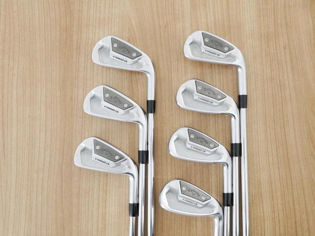 Iron set : Callaway : ชุดเหล็ก Callaway X Forged CB (รุ่นปี 2022) มีเหล็ก 4-Pw (7 ชิ้น) ก้านเหล็ก NS Pro Modus 120 Flex S