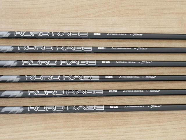 Iron set : Titleist : ชุดเหล็ก Titleist T300 (ออกปี 2019) มีเหล็ก 6-Pw,48 (6 ชิ้น) ก้านกราไฟต์ Mitsubishi KUROKAGE 60i Flex R