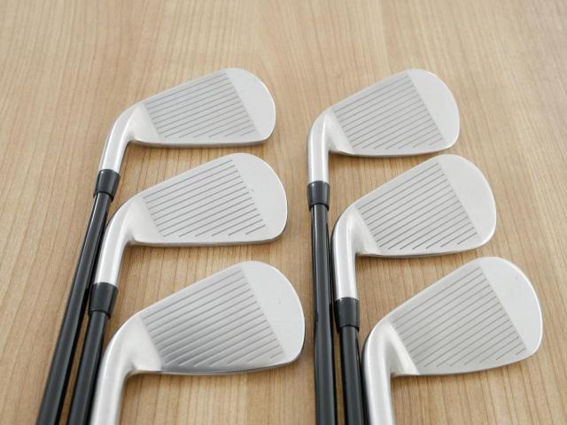 Iron set : Titleist : ชุดเหล็ก Titleist T300 (ออกปี 2019) มีเหล็ก 6-Pw,48 (6 ชิ้น) ก้านกราไฟต์ Mitsubishi KUROKAGE 60i Flex R