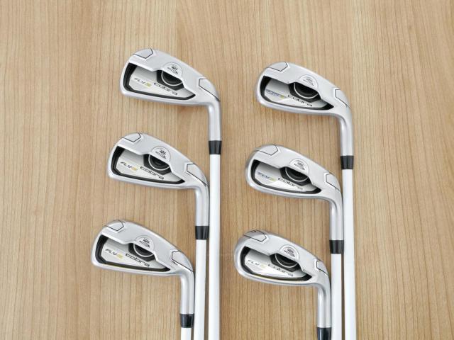 Iron set : Other Brand : ชุดเหล็ก Cobra FLY-Z มีเหล็ก 5-Pw (6 ชิ้น) ก้านกราไฟต์ Flex S