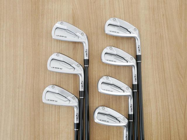 Iron set : Honma : ชุดเหล็ก Honma LB-808 EP (หน้าเด้ง) มีเหล็ก 5-11 (7 ชิ้น) ก้านกราไฟต์ Honma Vizard 53 Flex SR