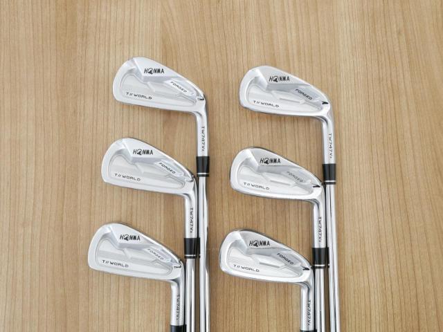 Iron set : Honma : ชุดเหล็ก Honma Tour World TW747Vx Forged (ออกปี 2019) มีเหล็ก 5-10 (6 ชิ้น) ก้านเหล็ก AMT Tour White S200