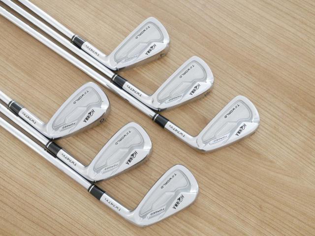 Iron set : Honma : ชุดเหล็ก Honma Tour World TW747Vx Forged (ออกปี 2019) มีเหล็ก 5-10 (6 ชิ้น) ก้านเหล็ก AMT Tour White S200