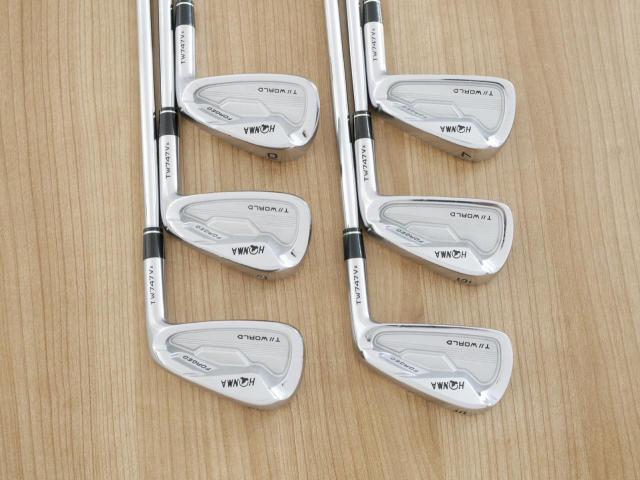 Iron set : Honma : ชุดเหล็ก Honma Tour World TW747Vx Forged (ออกปี 2019) มีเหล็ก 5-10 (6 ชิ้น) ก้านเหล็ก AMT Tour White S200