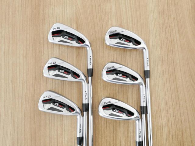 Iron set : Ping : ชุดเหล็ก Ping G410 (รุ่นปี 2019 Japan Spec. ใบใหญ่ ง่าย ไกล) มีเหล็ก 5-Pw (6 ชิ้น) ก้านเหล็ก Dynamic Gold S200