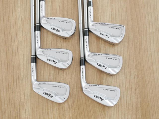 Iron set : Honma : ชุดเหล็ก Honma Tour World TW737vn Forged (ปี 2018) มีเหล็ก 5-10 (6 ชิ้น) ก้านกราไฟต์ Honma Vizard IB95 Flex S