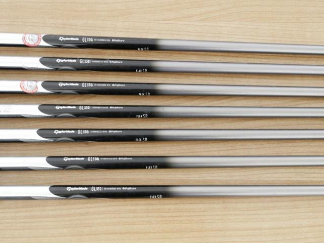 Iron set : Taylormade : ชุดเหล็ก Taylormade Gloire (รุ่นท๊อปสุด Japan Spec. ใบใหญ่ ตีง่าย ไกล) มีเหล็ก 5-Pw,Aw (7 ชิ้น) ก้านกราไฟต์ Flex SR