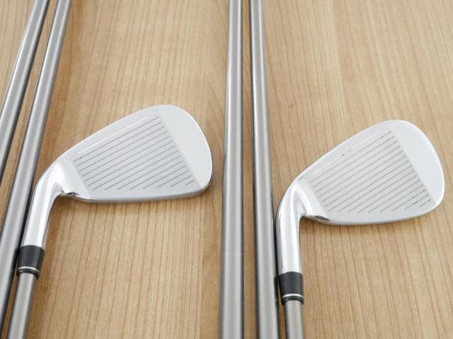 Iron set : Taylormade : ชุดเหล็ก Taylormade Gloire (รุ่นท๊อปสุด Japan Spec. ใบใหญ่ ตีง่าย ไกล) มีเหล็ก 5-Pw,Aw (7 ชิ้น) ก้านกราไฟต์ Flex SR