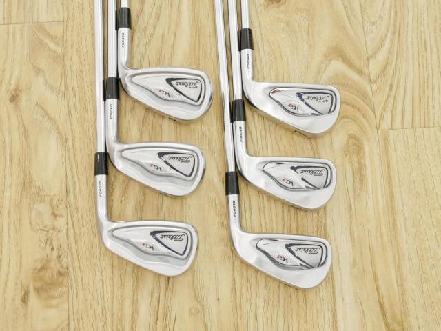 Iron set : Titleist : ชุดเหล็ก Titleist VG3 Forged (Japan Spec. ออกปี 2015) มีเหล็ก 5-Pw (6 ชิ้น) ก้านเหล็ก Shimada Flex S