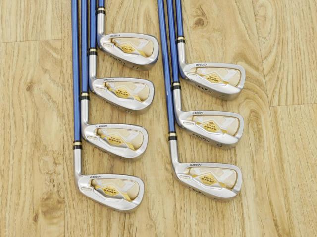 Iron set : Honma : ชุดเหล็ก Honma Beres IS-03 (ปี 2015 หน้าเด้ง Forged) มีเหล็ก 5-11 (7 ชิ้น เทียบเท่า 5-Pw) ก้าน ARMRQ 8 (54) FLex R (2 ดาว)