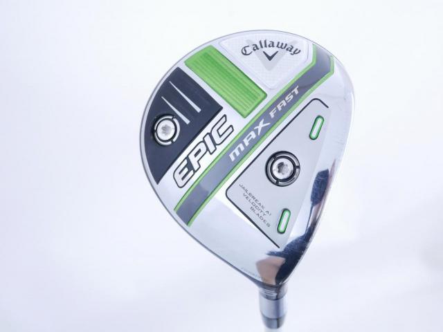 Lady club : All : หัวไม้ 5 Callaway EPIC MAX FAST (รุ่นปี 2021) Loft 18 ก้าน Mitsubishi ELDIO 40 Flex L