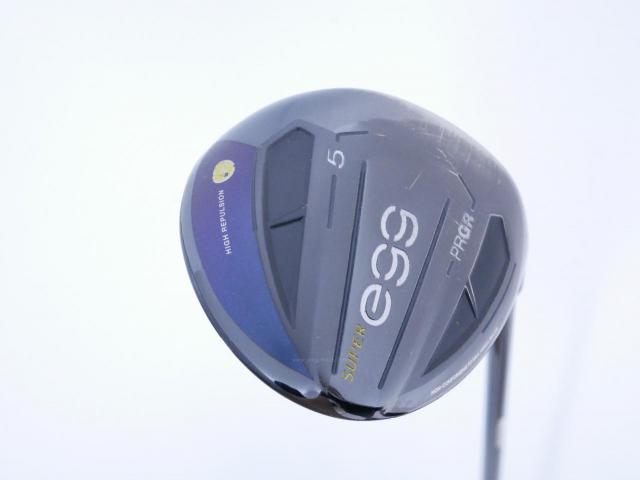 Fairway Wood : PRGR : หัวไม้ 5 PRGR Super Egg (รุ่นปี 2021 หน้าเด้งเกินกฏ COR 0.84 หายากมาก) Loft 17 ก้าน M-37 Flex R