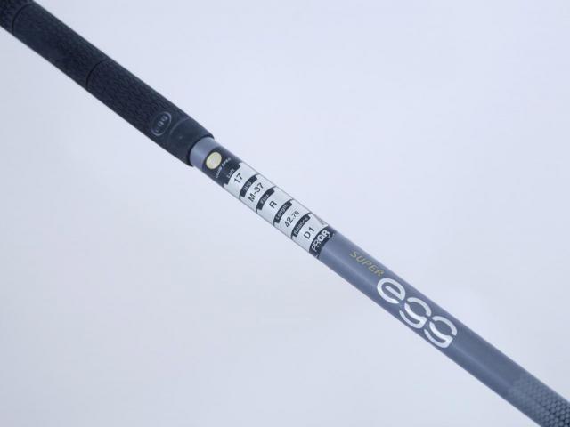 Fairway Wood : PRGR : หัวไม้ 5 PRGR Super Egg (รุ่นปี 2021 หน้าเด้งเกินกฏ COR 0.84 หายากมาก) Loft 17 ก้าน M-37 Flex R