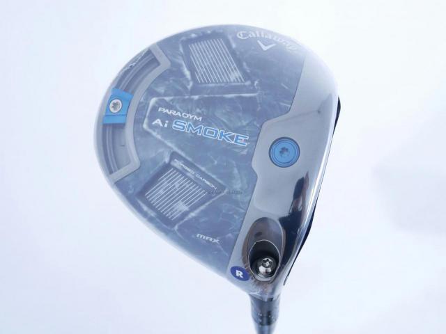 Driver : Callaway : **ของใหม่ ยังไม่แกะพลาสติก** ไดรเวอร์ Callaway Paradym Ai SMOKE MAX (รุ่นล่าสุด ปี 2024 Japan Spec.) Loft 10.5 (ปรับได้) ก้าน Mitsubishi TENSEI 50 Flex R