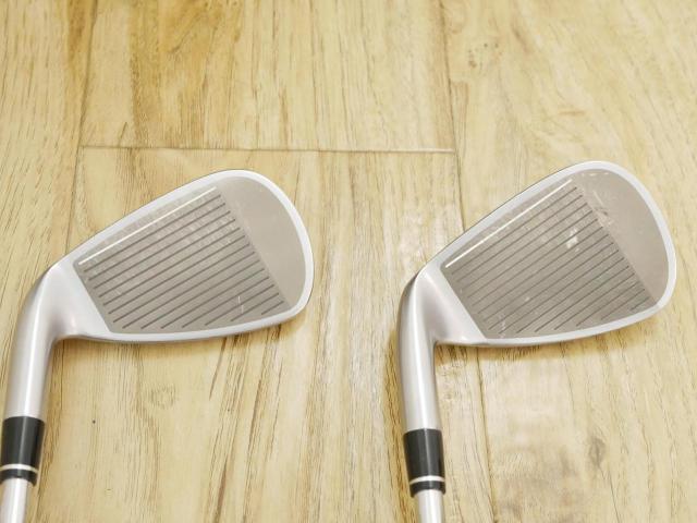 Iron set : Honma : ชุดเหล็ก Honma Bezeal 535 (ปี 2019 รุ่นนี้ใบใหญ่ที่สุดของ Honma) มีเหล็ก 6-11 (6 ชิ้น เทียบเท่า 5-Pw) ก้านเหล็ก NS Pro 950 Flex S
