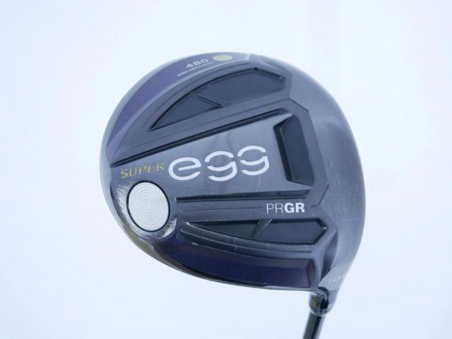 Driver : PRGR : ไดรเวอร์ PRGR Super EGG 480cc. (ปี 2021 หน้าเด้งเกินกฏ ตีไกลมาก) Loft 10.5 Flex R (M-37)