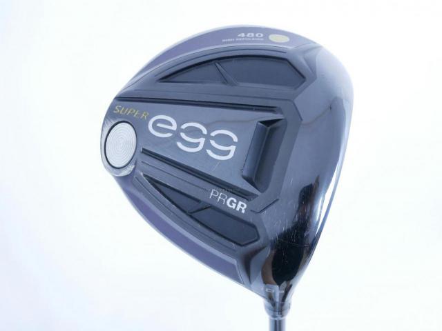 Driver : PRGR : ไดรเวอร์ PRGR Super EGG 480cc. (ปี 2021 หน้าเด้งเกินกฏ ตีไกลมาก) Loft 10.5 Flex R (M-37)