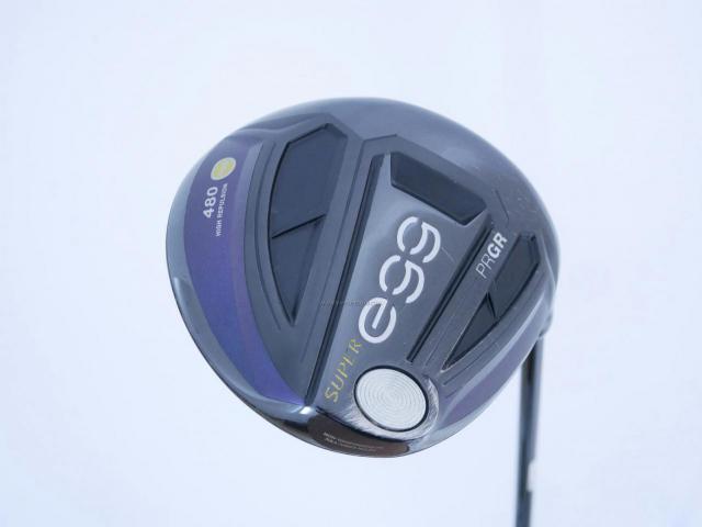 Driver : PRGR : ไดรเวอร์ PRGR Super EGG 480cc. (ปี 2021 หน้าเด้งเกินกฏ ตีไกลมาก) Loft 10.5 Flex R (M-37)