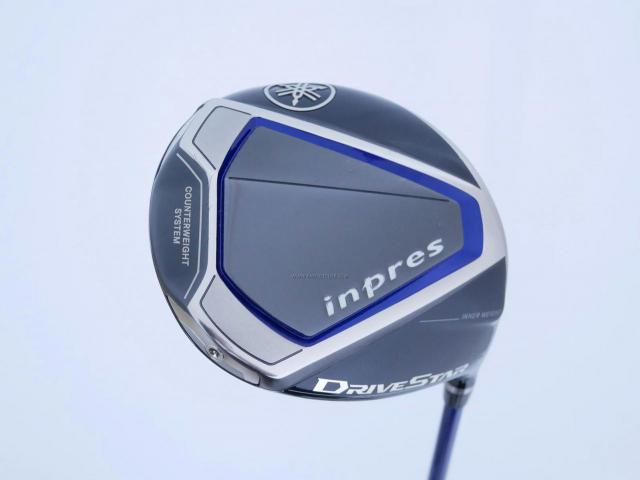 Driver : Yamaha : ไดรเวอร์ Yamaha Inpres DriveStar (รุ่นล่าสุด ปี 2023 ตีไกล ตีมันมากๆ) Loft 10.5 ก้าน Fujikura Speeder NX M423d Flex R