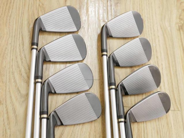 Iron set : Honma : **ก้าน 3 ดาว** ชุดเหล็ก Honma Beres IS-05 Black Limited Forged มีเหล็ก 6-11,Aw,Sw (8 ชิ้น ระยะเทียบเท่า 5-Pw,Aw,Sw ของรุ่นอื่นๆ) ก้าน ARMRQ ∞ (48) Flex R (3 ดาว)