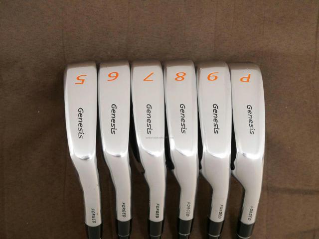 Iron set : Miura : ชุดเหล็ก Miura PP-9005 Genesis Forged (นุ่มมาก ไกล ง่าย) มีเหล็ก 5-Pw (6 ชิ้น) สุดยอดก้าน Crazy Longest Yard Light Flex R