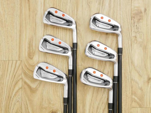 Iron set : Miura : ชุดเหล็ก Miura PP-9005 Genesis Forged (นุ่มมาก ไกล ง่าย) มีเหล็ก 5-Pw (6 ชิ้น) สุดยอดก้าน Crazy Longest Yard Light Flex R